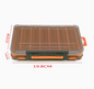 Durable Dual-Sided Fishing Tackle Box